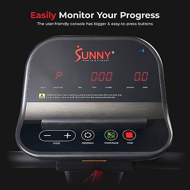 Sunny Health & Fitness Smart Motorized Treadmill