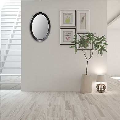 Oval Metal Decorative Mirror