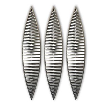 Set Of 3 pc Metal Wall Decorative Mirrors