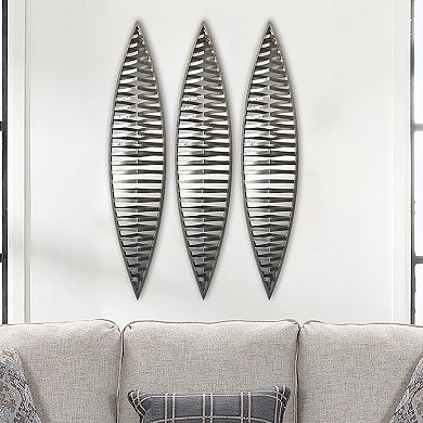 Set Of 3pcs Metal Wall Decorative Mirrors