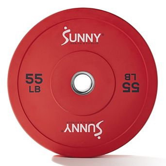 Sunny Health & Fitness Elite 2" Olympic Weight Plates 55 Lb. (single)