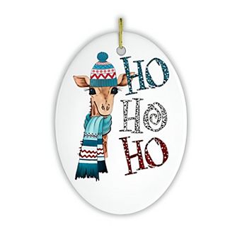 Giraffe Christmas Ornament