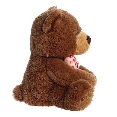 Aurora - Small Chocolate Valentine - Sweetheart Snuggles - Heartwarming Stuffed Animal