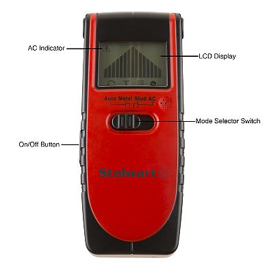 3-in-1 Stud Finder With Lcd & Battery By Stalwart