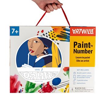 Artwille Paint By Number Kit Ukrainian Woman With A Pearl Earring