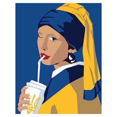 Artwille Paint By Number Kit Ukrainian Woman With A Pearl Earring