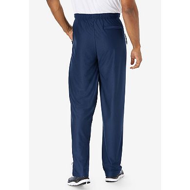 KingSize Men's Big & Tall Performance Mesh Side Panel Pants