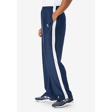 KingSize Men's Big & Tall Performance Mesh Side Panel Pants