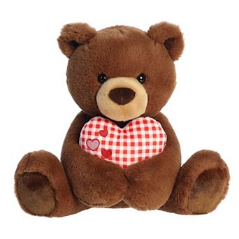 Aurora - Medium Chocolate Valentine - Sweetheart Snuggles - Heartwarming Stuffed Animal