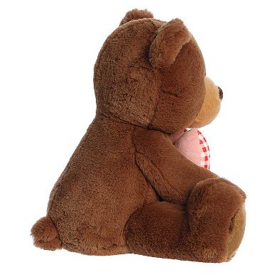 Aurora - Medium Chocolate Valentine - Sweetheart Snuggles - Heartwarming Stuffed Animal