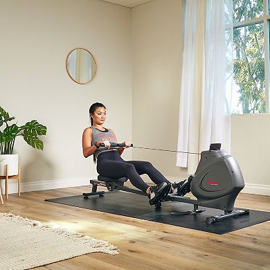 Sunny Health & Fitness Smart Multifunction Magnetic Rowing Machine