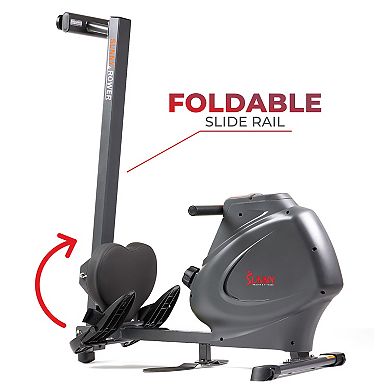 Sunny Health & Fitness Smart Multifunction Magnetic Rowing Machine