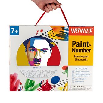 Artwille Paint By Number Kit Charlie Chaplin