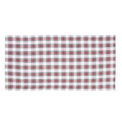 Kate Aurora Plaid Gingham Tartan 100 Percent Cotton Fabric Classic Christmas Tablecloth