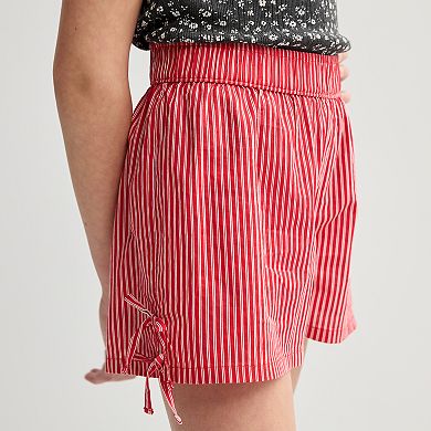 Girls 6-20 Regular & Plus Size SO® Pull-On Bow Shorts