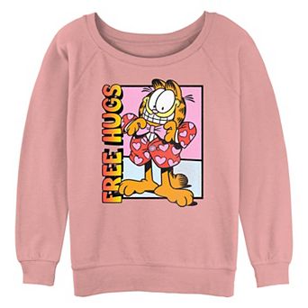 Juniors' Garfield Free Hugs Graphic Pullover