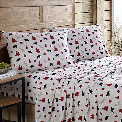 Beatrice Home Fashions Lodge Collection Sheet Set