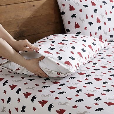 Beatrice Home Fashions Lodge Collection Sheet Set