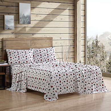 Beatrice Home Fashions Lodge Collection Sheet Set