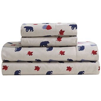 Beatrice Home Fashions Lodge Collection Sheet Set
