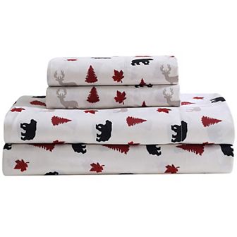 Beatrice Home Fashions Lodge Collection Sheet Set