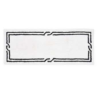 VCNY Home Cotton Viscose Bath Rug Runner