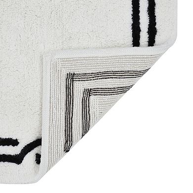 VCNY Home Cotton Viscose Bath Rug Runner