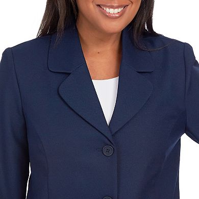 Women's Alfred Dunner Basic Lightweight Blazer
