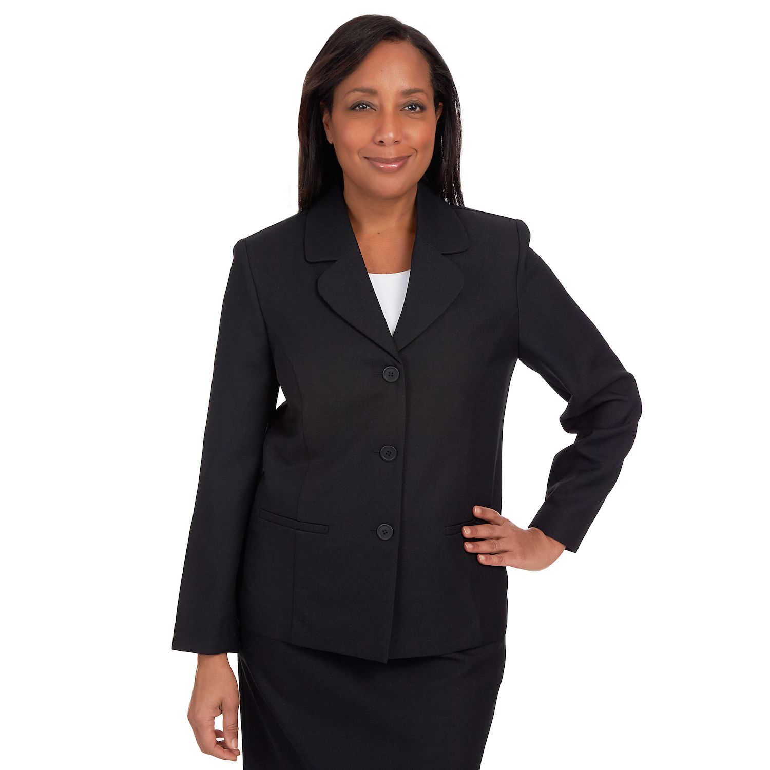 Blazer Femme Métallisé Magenta Fuchsia Alfred Dunner - Taille 24W (Plus) - Neuf Sans étiquette