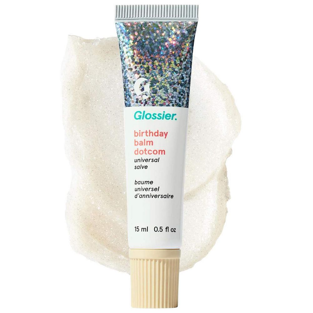 Glossier lip BARM birthday Wildfig チャーム付 Glossier Balm Dotcom Lip Balm and Skin Salve