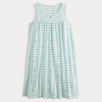 Women's Croft & Barrow® Knit Sleeveless Sleep Gown