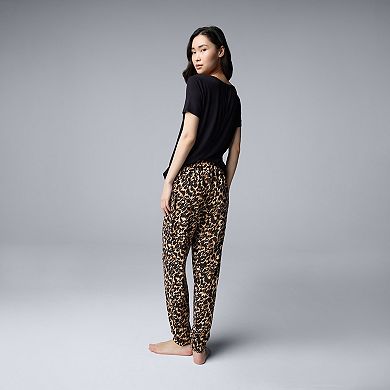 Women's Simply Vera Vera Wang Sweater Knit Joggers