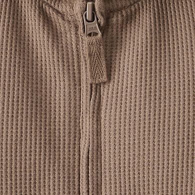 Baby Boys Carter's Bear Hooded Long-Sleeve Jumpsuit
