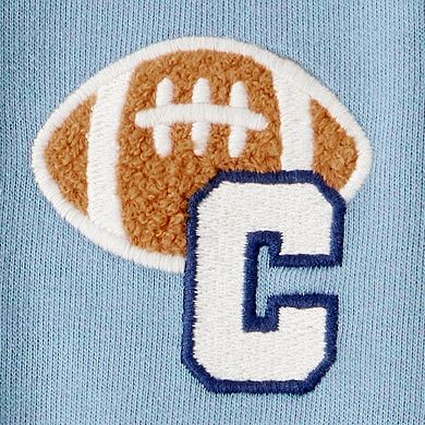 Baby Boys Carter's Varsity Jumpsuit with Snap Closure and Football Design
