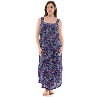 Plus Size Croft & Barrow® Woven Crepe Sleep Gown