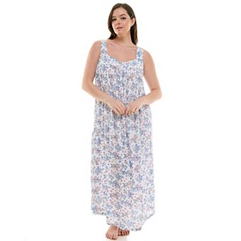 Plus Size Croft & Barrow® Woven Crepe Sleep Gown