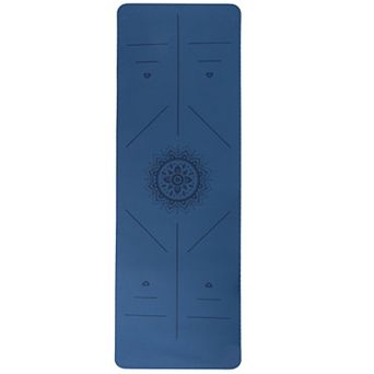 Wakeman Outdoors Alignment Yoga Mat