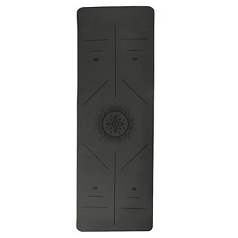 Wakeman Outdoors Alignment Yoga Mat