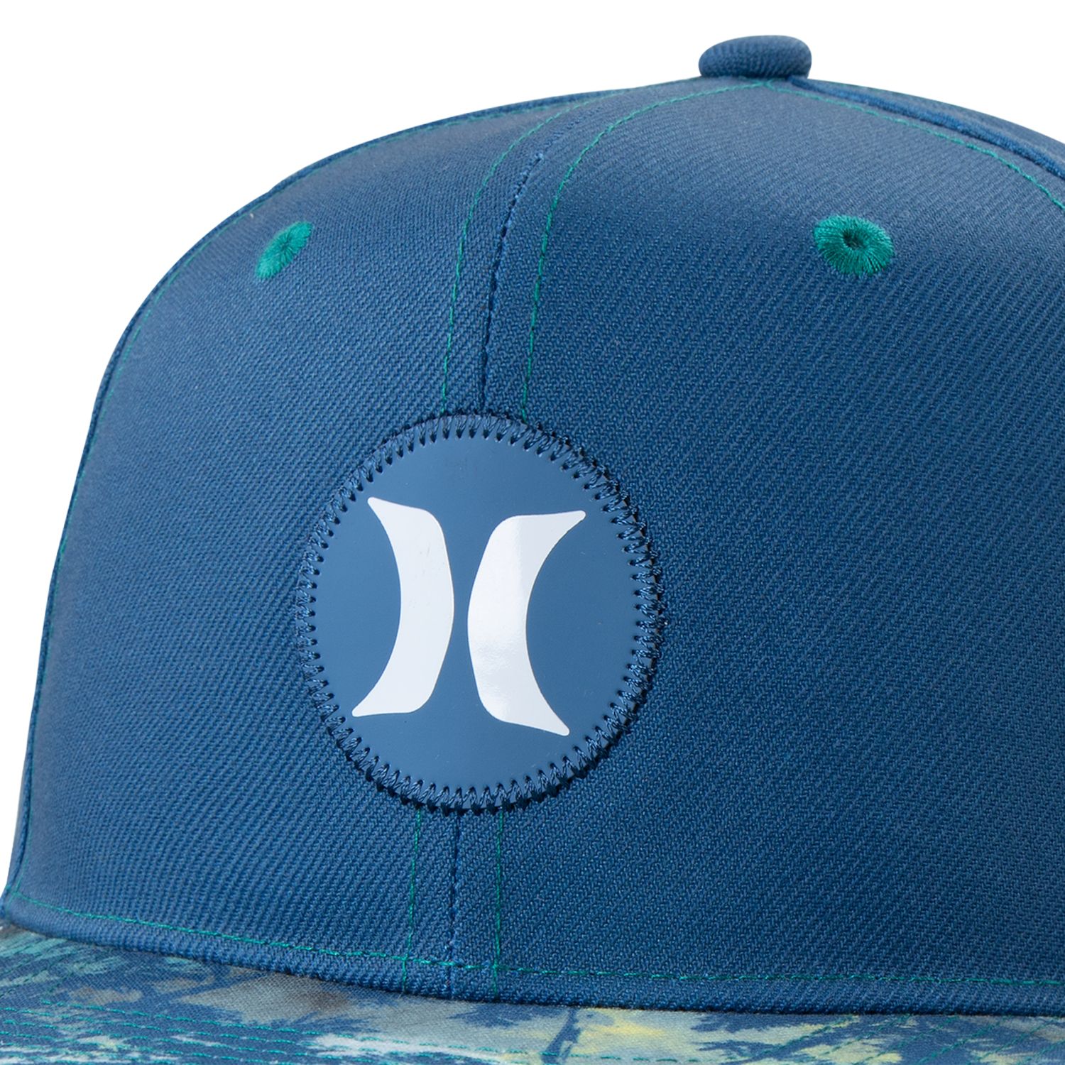 Hurley Men's Flat Brim Snapback Trucker Hat - Lightweight Baseball Cap For Sports & Casual Wear