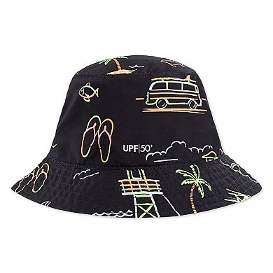 Boys 8-20 Hurley Beach Icon All-Over Print UPF 50+ Bucket Hat