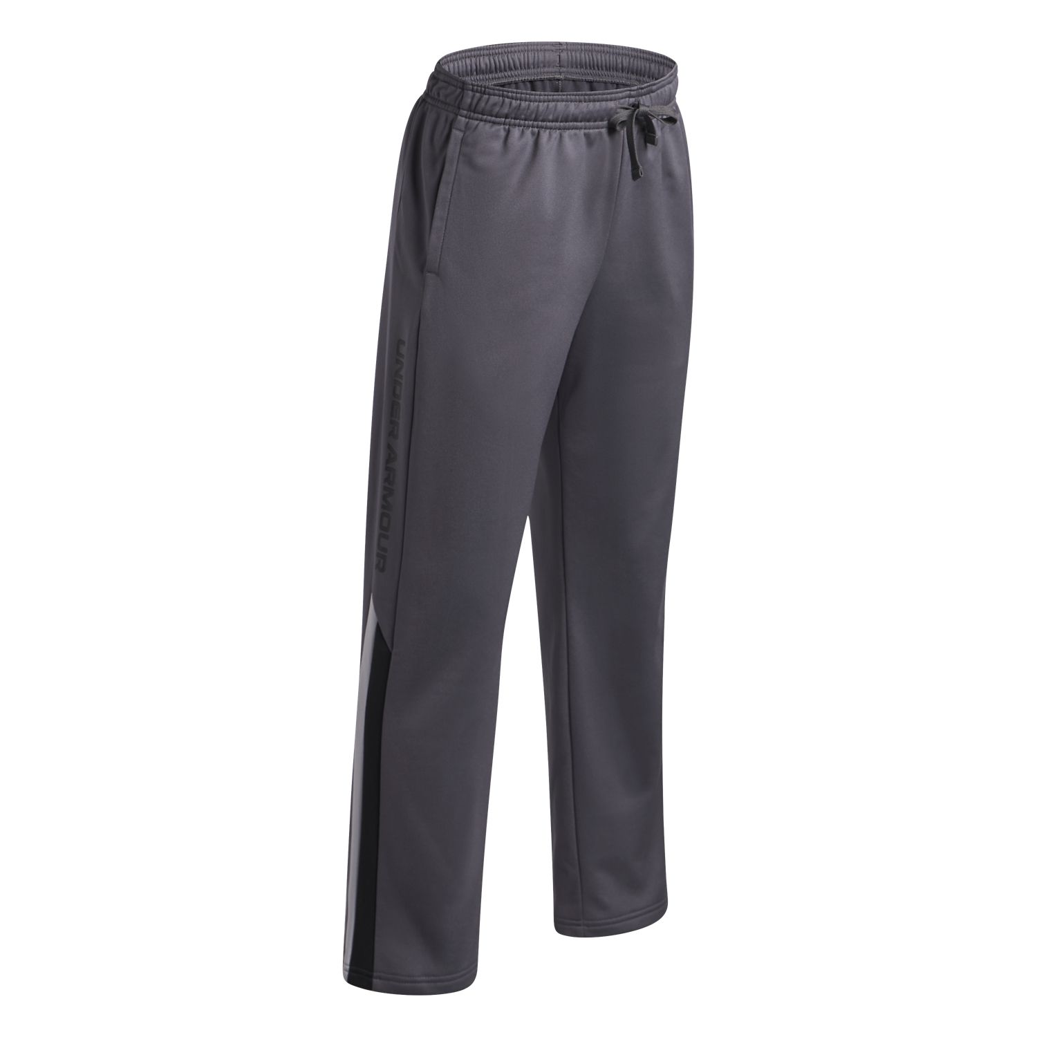 Брюки Under Armour Plus Brawler 3.0 Tapered для мальчиков, цвет: Тёмно-серый — фото 1