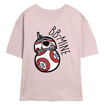 Juniors' Star Wars BB-8 BB-Mine Skimmer Graphic Tee