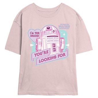 Juniors' Star Wars R2-D2 I'm The Droid You're Looking For Skimmer Graphic Tee