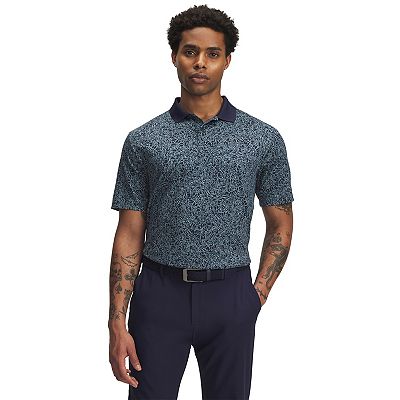 men's under armour dress shirt Under Armour 1351360 Men's Motivate Coach Woven Shirt, Midnight Navy/White / 2XL