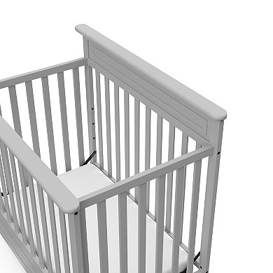 Storkcraft Petal 4-in-1 Convertible Mini Crib & Crib Mattress
