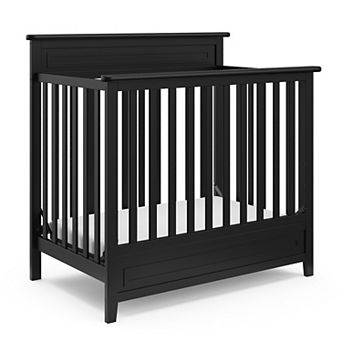 Storkcraft Petal 4-in-1 Convertible Mini Crib & Crib Mattress