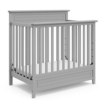 Storkcraft Petal 4-in-1 Convertible Mini Crib & Crib Mattress