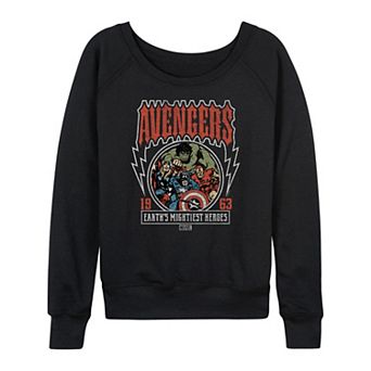 Women's Avengers Vintage Band French Terry Long Sleeve Tee
