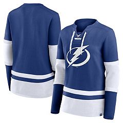 売れ筋商品|||ニューエラ カットソー トップス レディース Women's Blue Tampa Bay Lightning Game Day Rhine Studs T-Shirt Blue womens-logo-athletic-blue-
