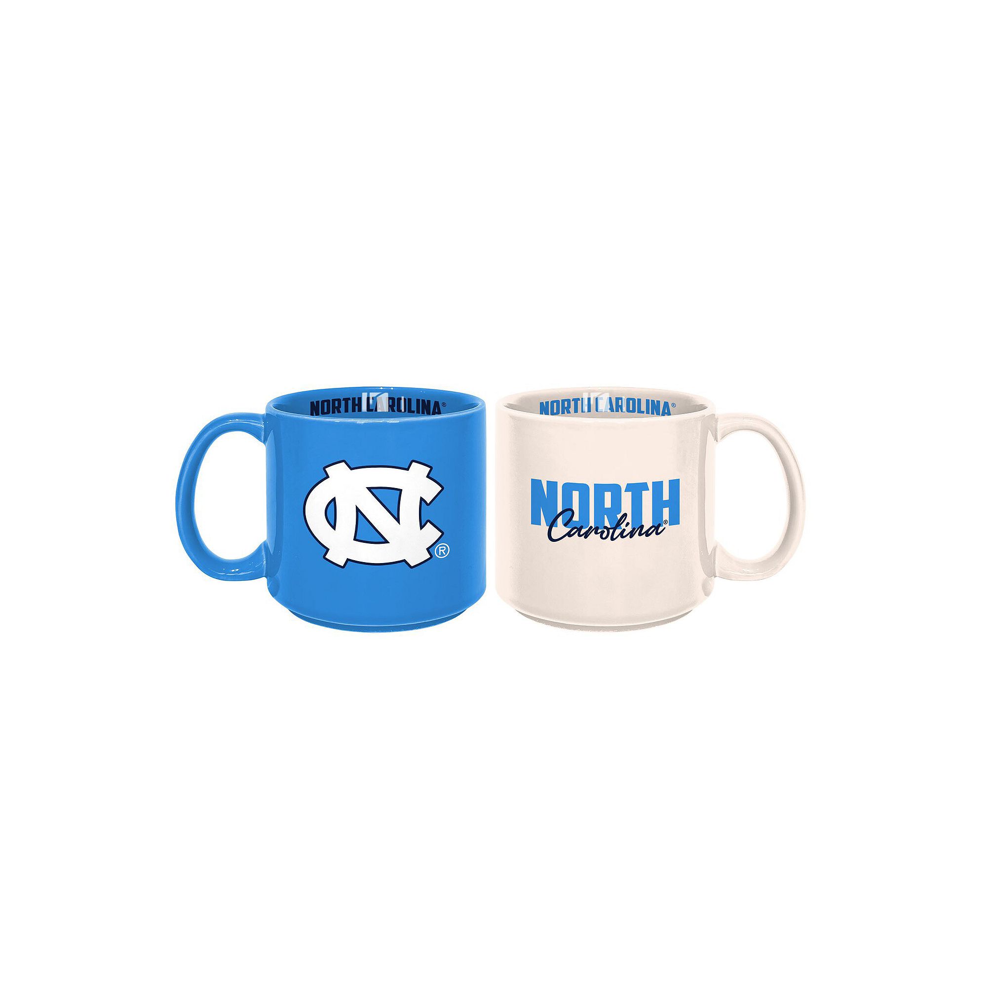 North Carolina Tar Heels 2-Pack 15oz. Stackable Mug Set, Team